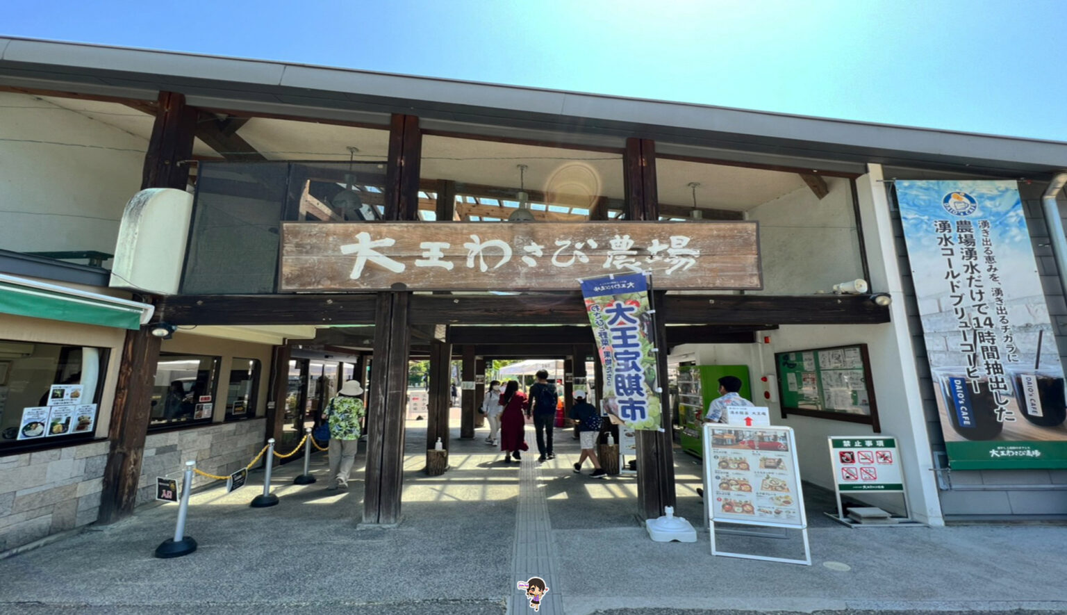 Daio Wasabi Farm เที่ยวไร่ไดโอะวาซาบิ นากาโนะ ไร่วาซาบิที่ใหญ่ที่สุด